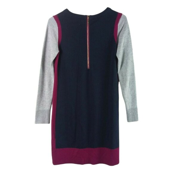 Eliza J Colorblock Sweater Mini Dress PXS - Picture 3 of 5